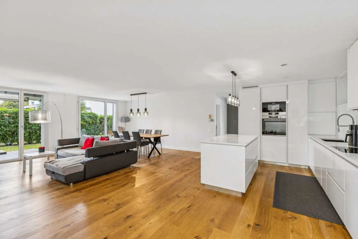 Appartement de jardin moderne 3,5 pièces – Élégant, rénové et efficace Minergie - Photo 1 sur 13