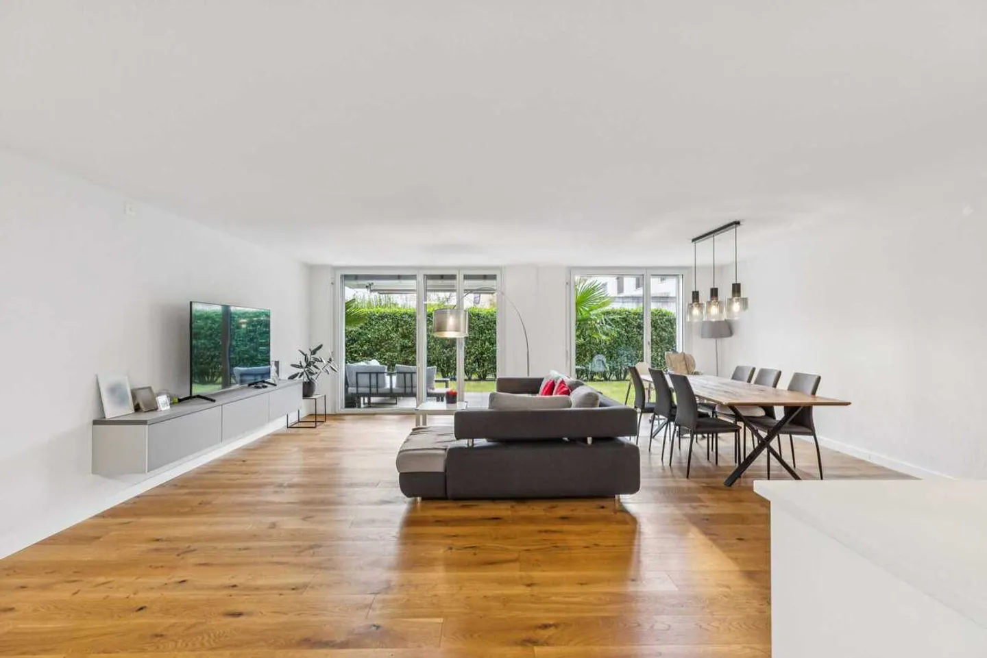 Appartement de jardin moderne 3,5 pièces – Élégant, rénové et efficace Minergie - Photo 4 sur 13