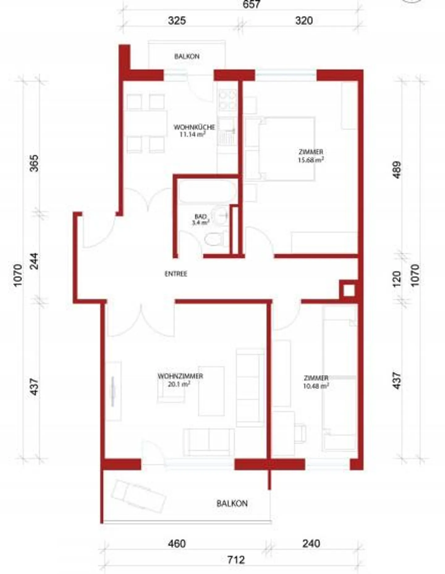 Vivere nel quartiere Wallrüti "Affittare senza deposito" - Foto 7 di 7