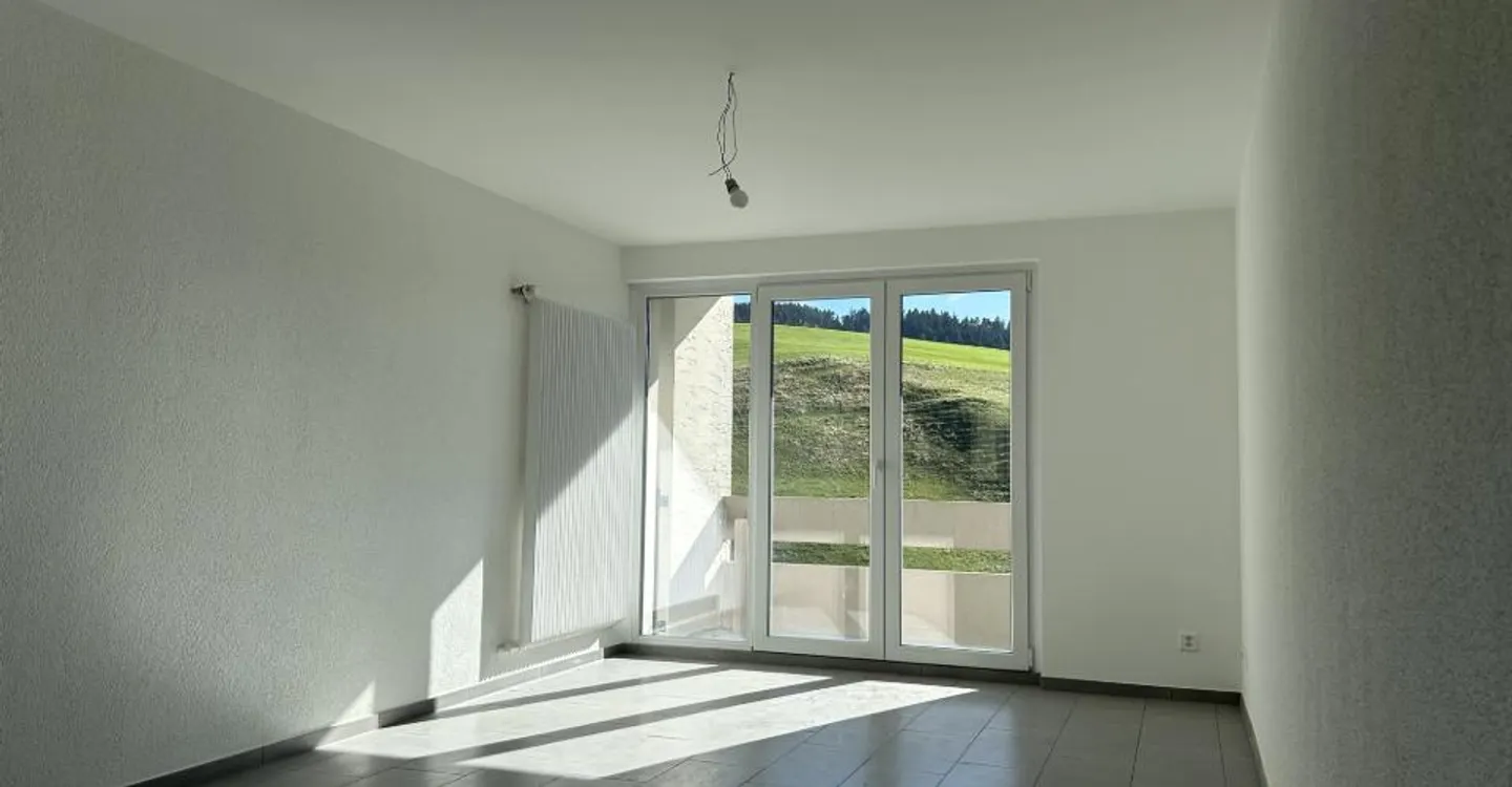 Renovierte 3,5-Zimmer-Wohnung mit Aussicht und Balkonen - Foto 2 von 6