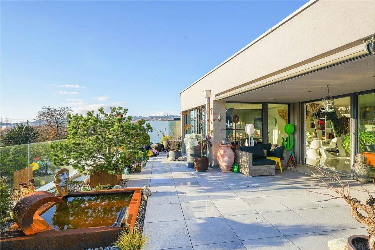 Living enjoyment of the extra class: Stylish 3.5-room penthouse apartment with a wonderful view - Photo 7 of 13