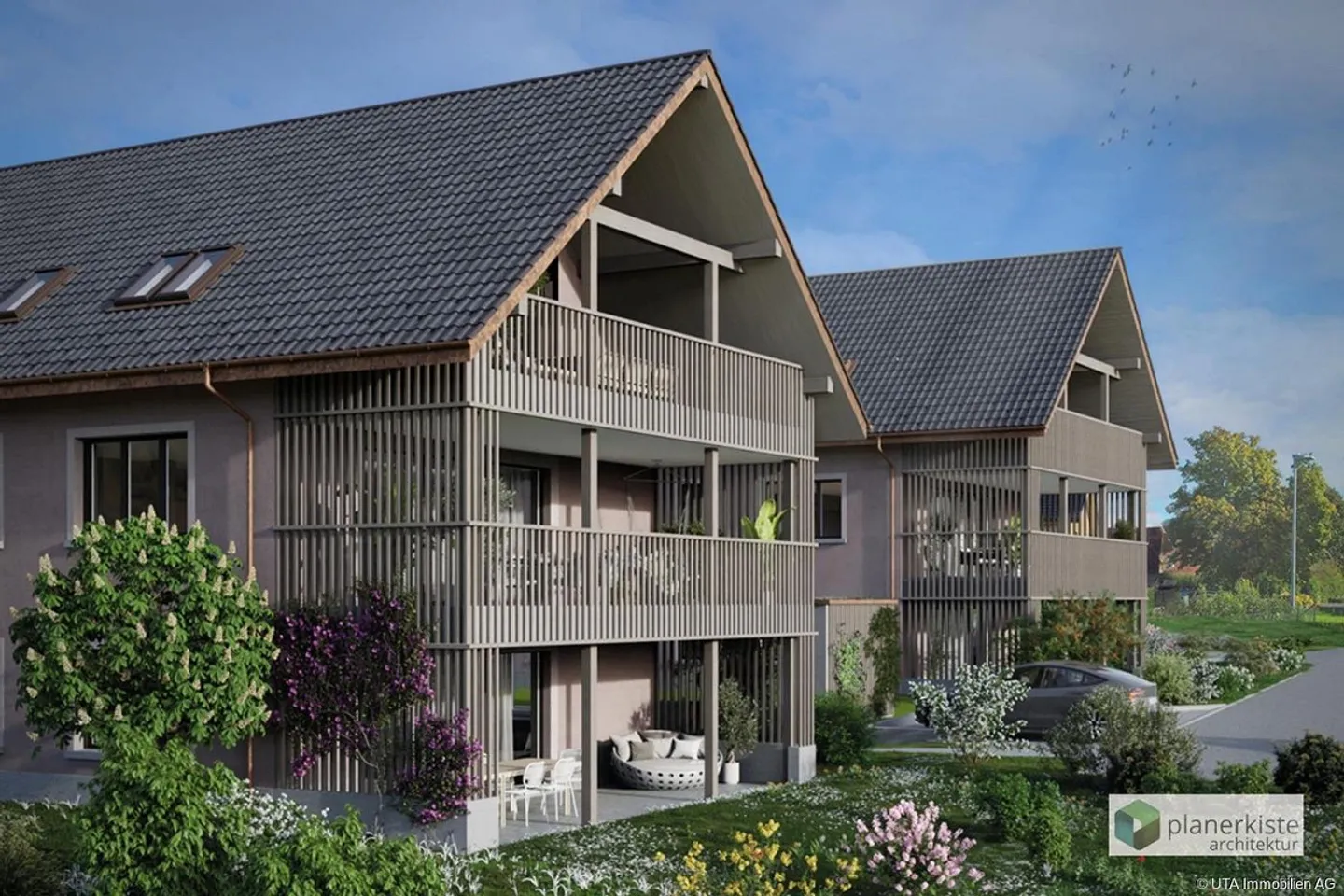 Appartements neufs attrayants dans la verdure - Photo 4 sur 6