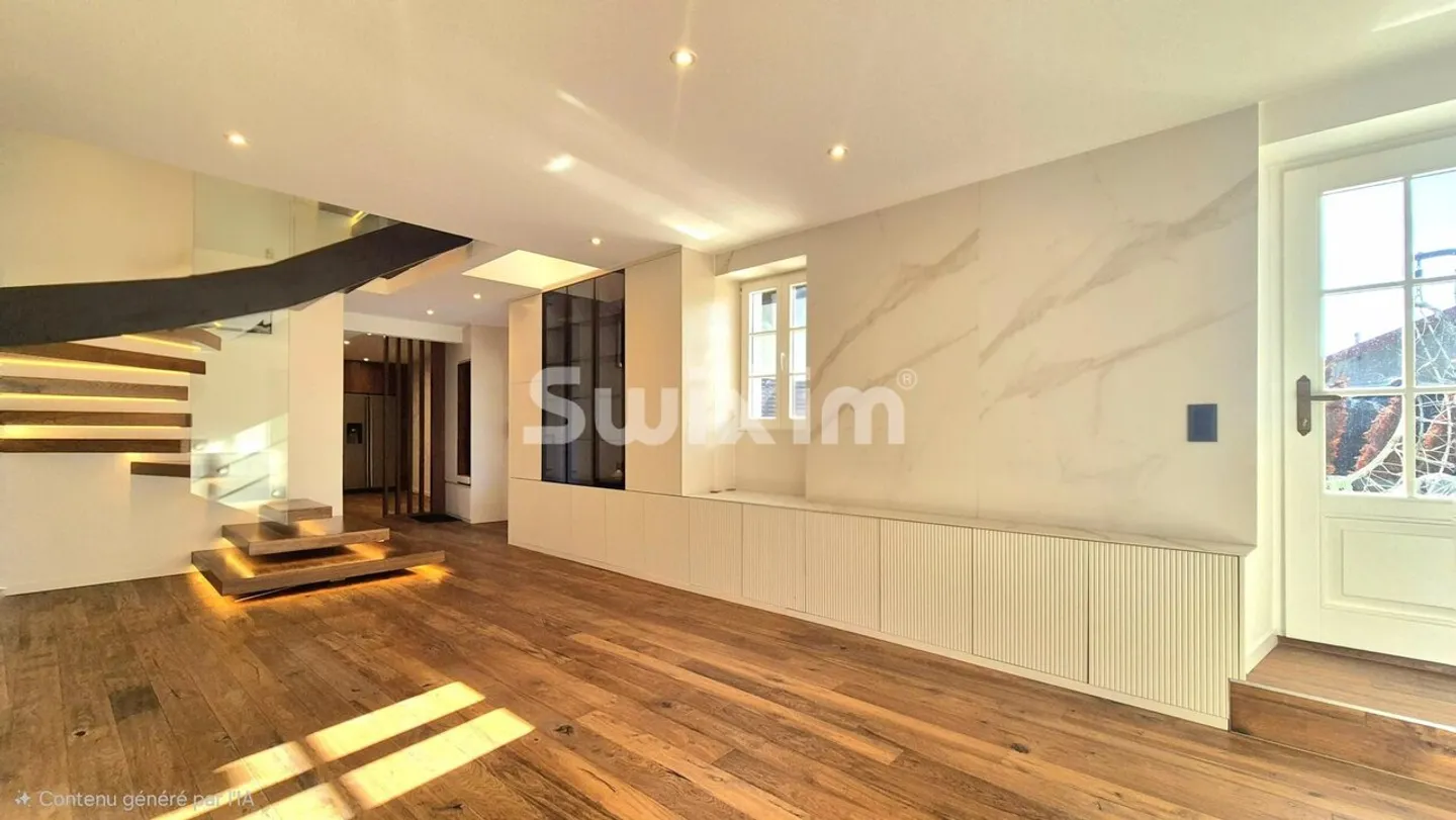 VILLA CONTEMPORANEA PROGETTATA DA UN ARCHITETTO NEL CUORE DI UNA CASA DI VILLAGGIO AUTENTICA - Foto 1 di 13