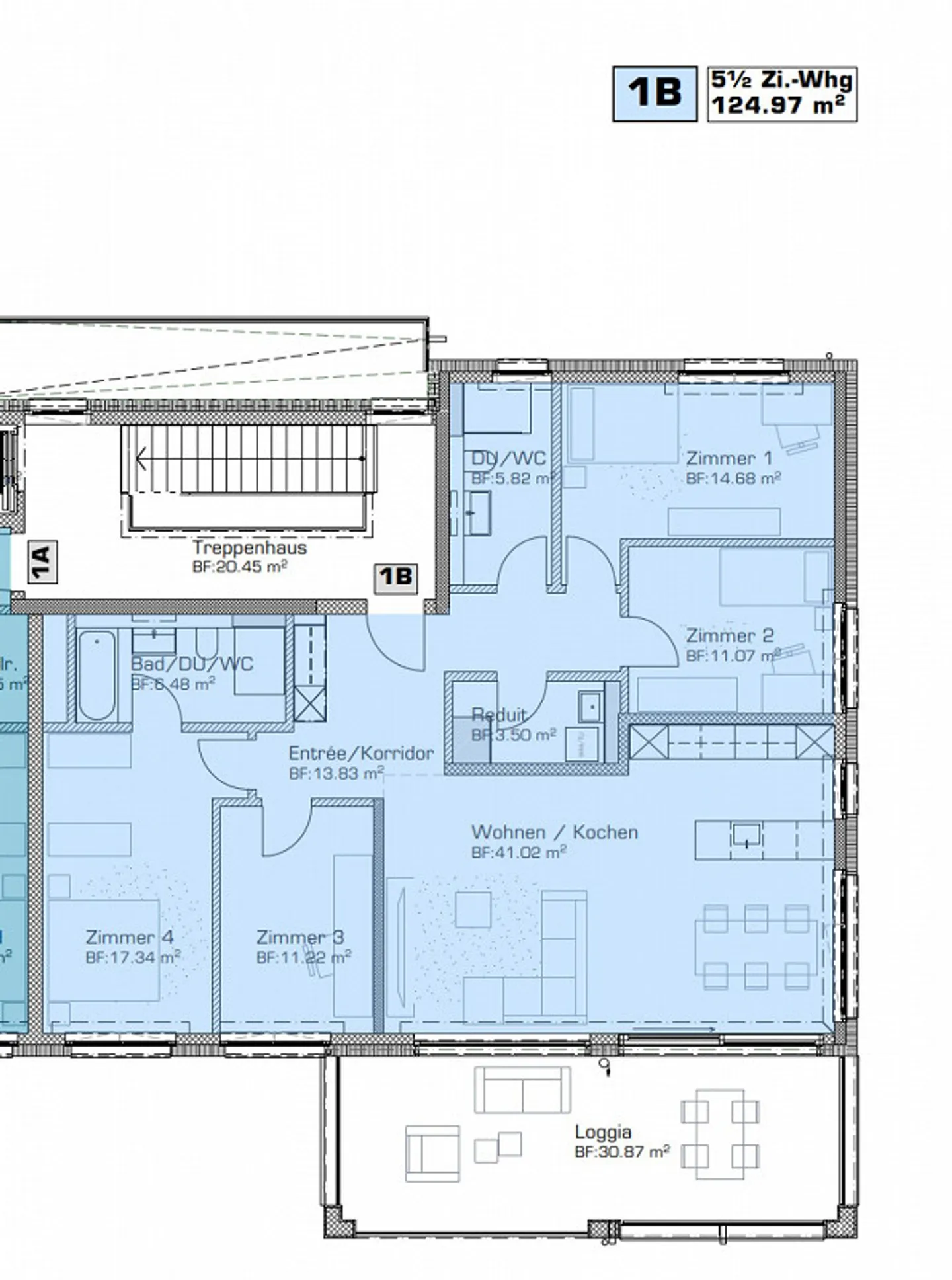 Attractive First Rental - 5.5-Room Apartment with Loggia - Photo 7 of 8