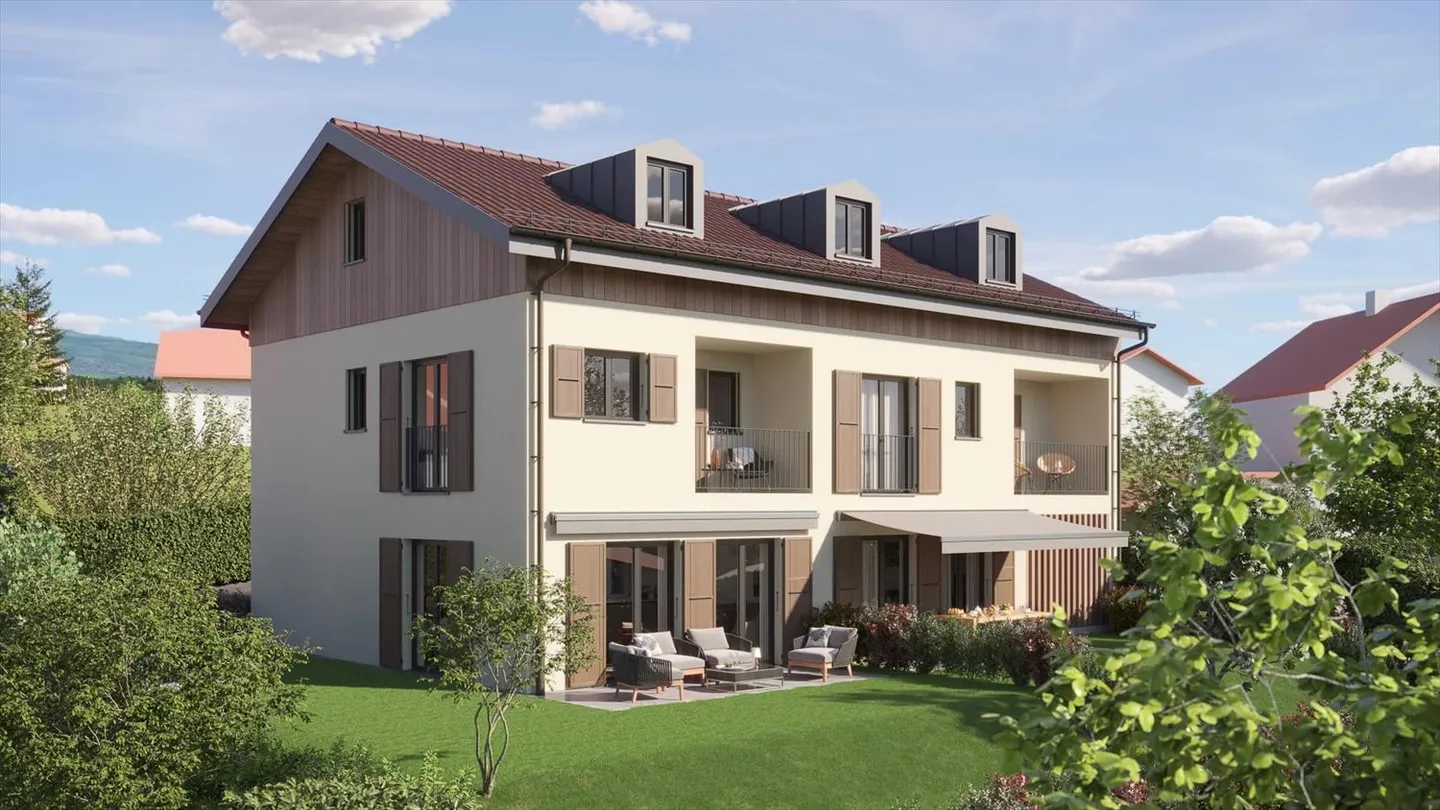Casa di villaggio moderna a Bernex - Foto 2 di 6