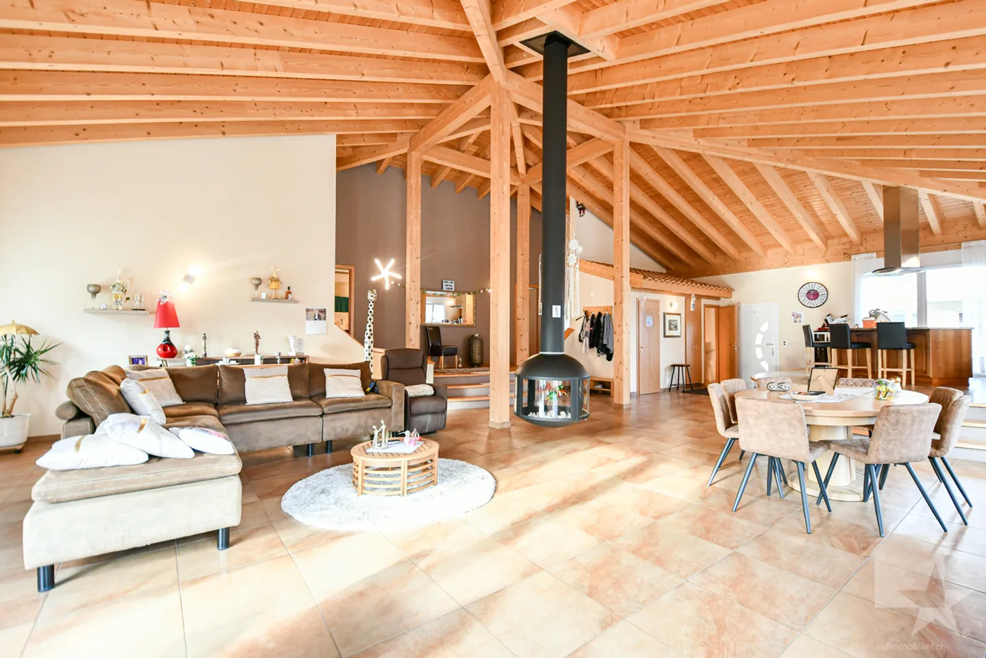 Elegante Villa in Leytron - Foto 4 von 13