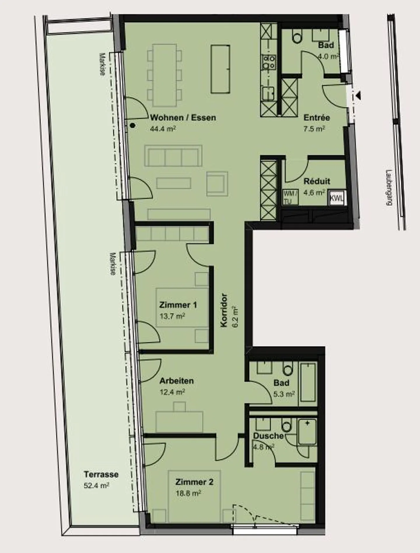 Moderne Attika mit Wow-Faktor - Photo 7 sur 7