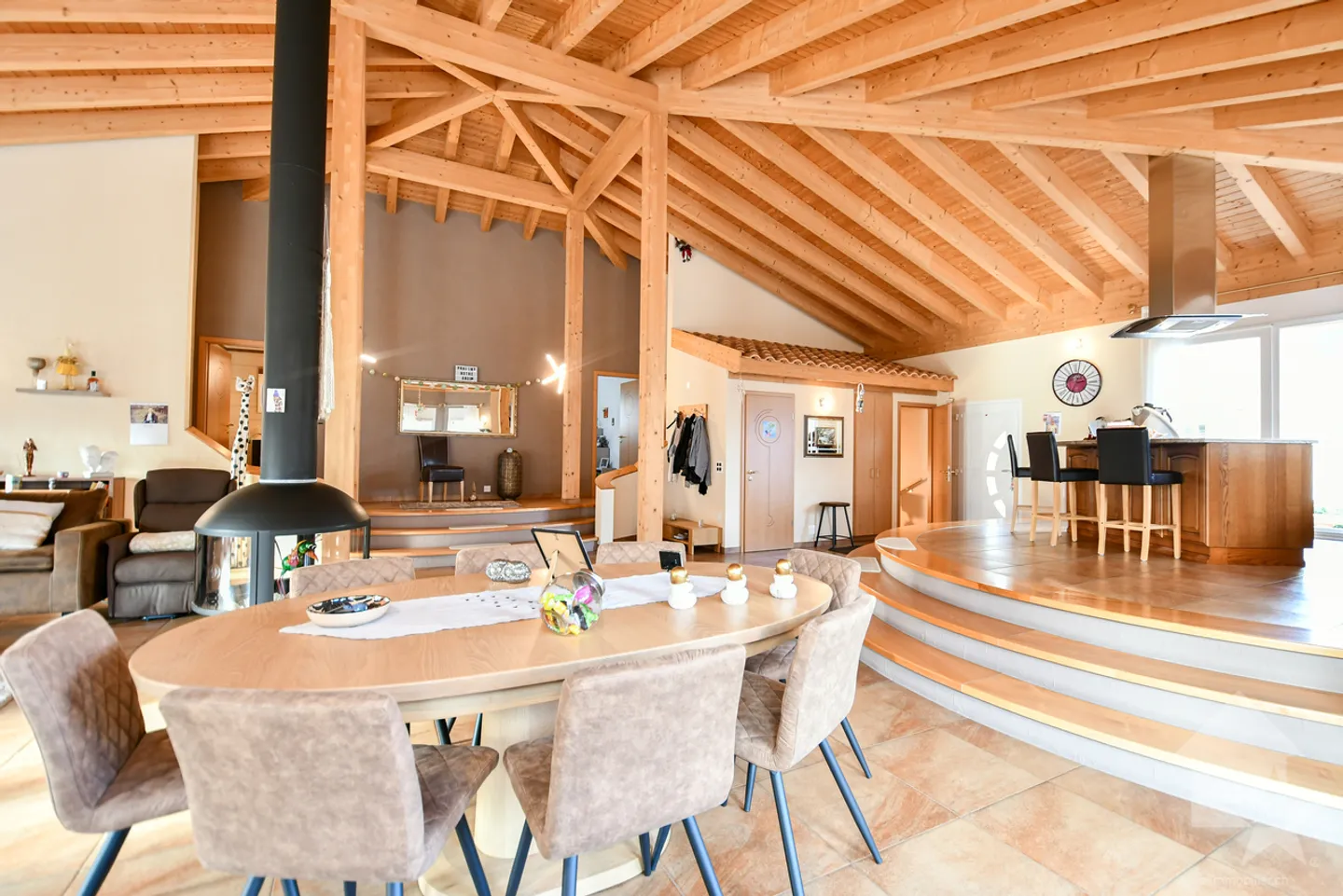 Elegante Villa in Leytron - Foto 6 von 13