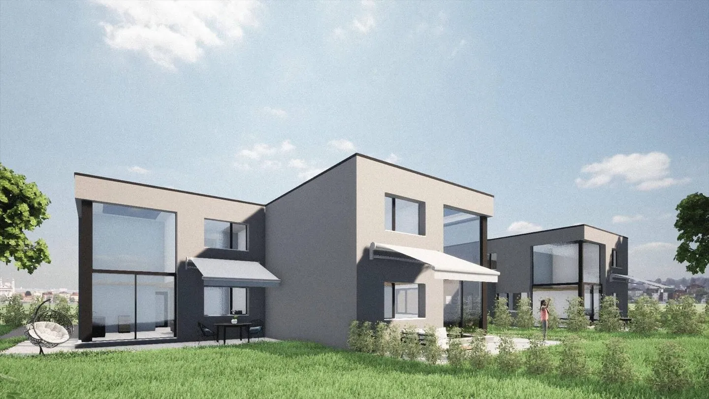 Contemporänes Landhaus mit 4.5 Zimmern in Vernayaz - Foto 3 von 8