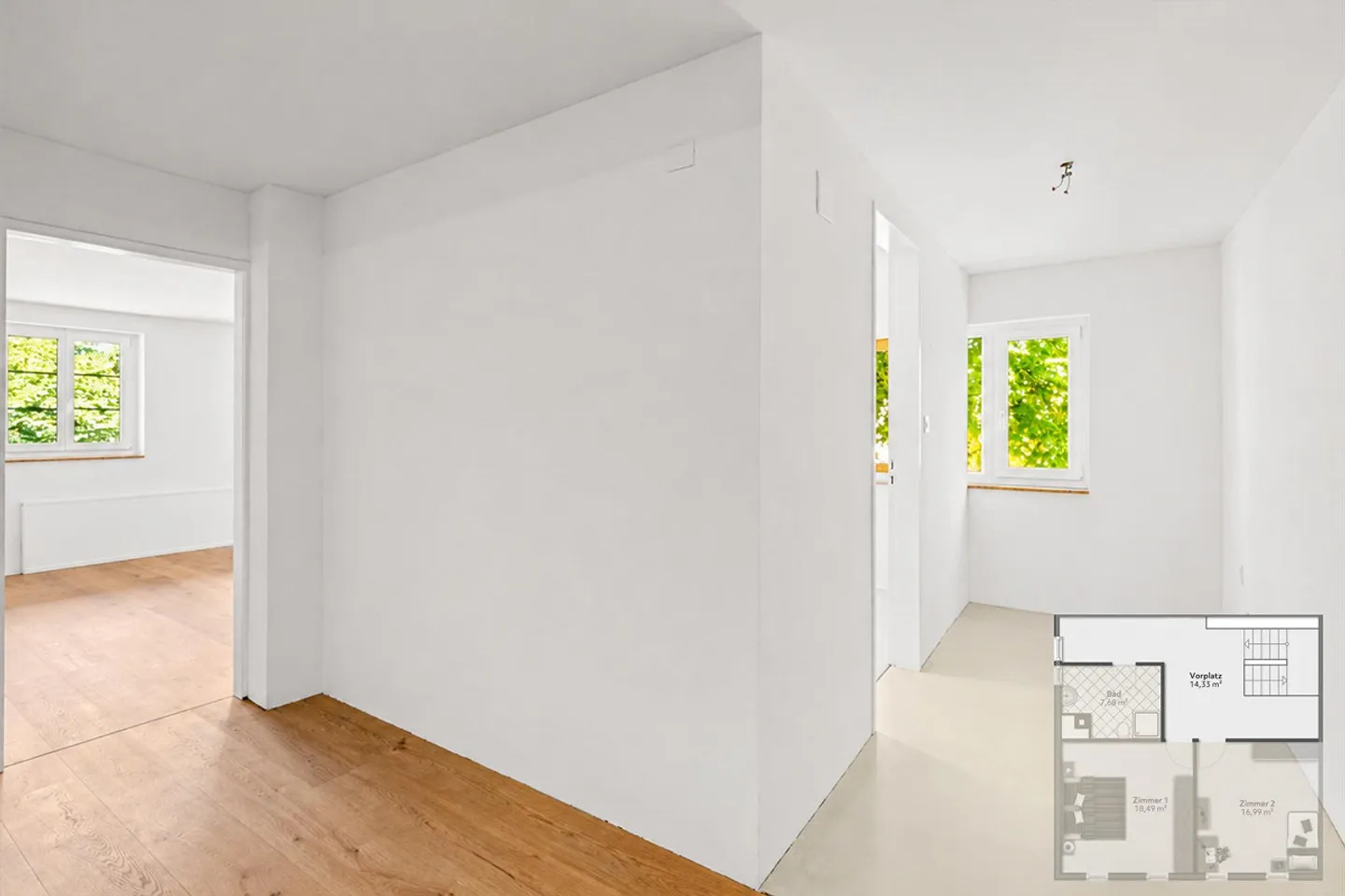 Prima occupazione con sensazione di casa, appartamento duplex ristrutturato di 3,5 locali - Foto 8 di 16