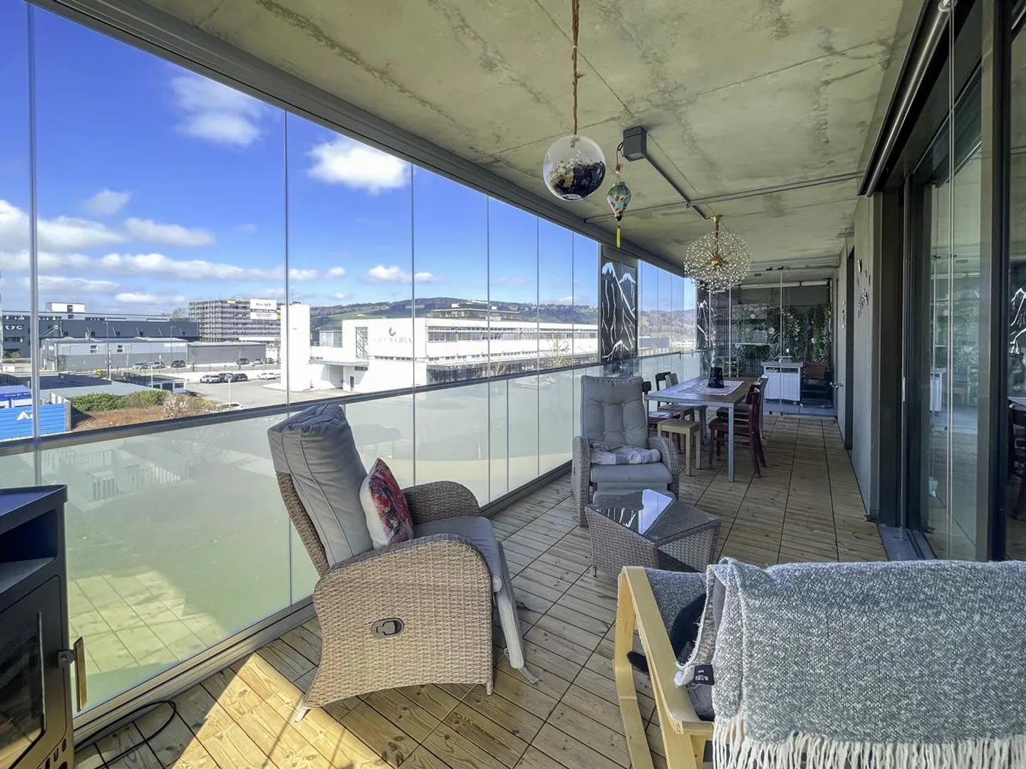3,5-Zimmer-Wohnung mit 39m2 Veranda - Bulle - Foto 5 von 13