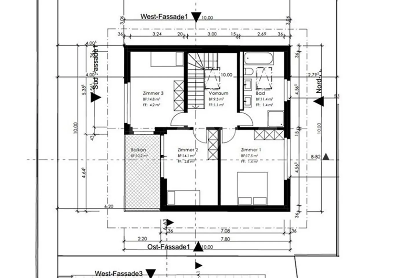 Sviluppo "Oberer Bühlweg" Casa F - Casa a 3 Generazioni con Appartamento - Foto 5 di 10