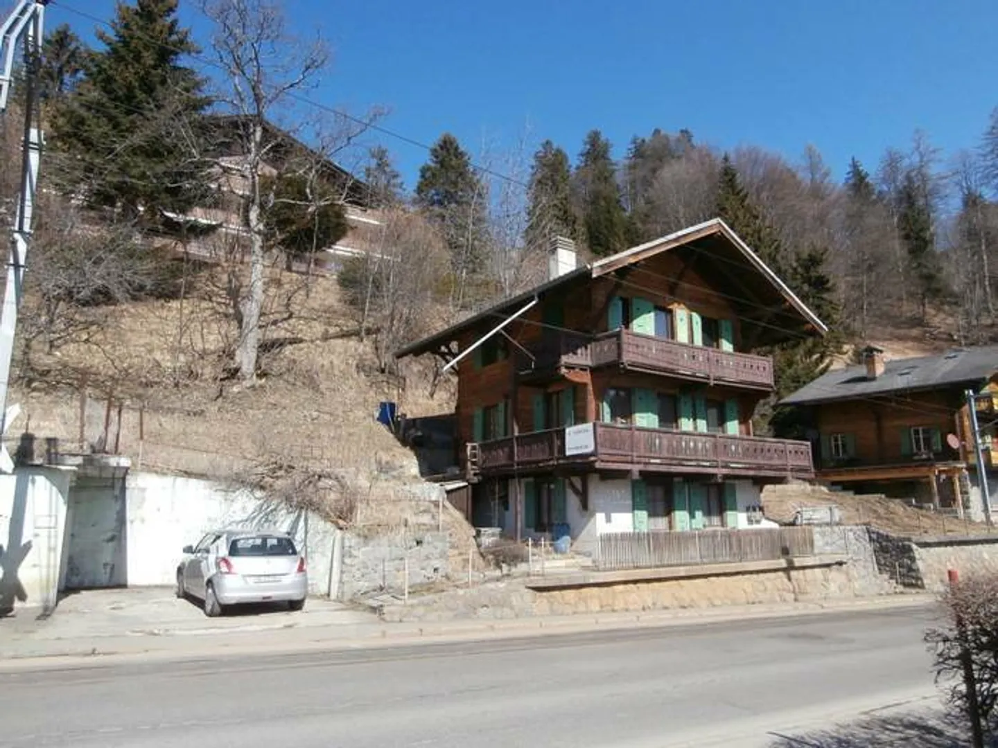 Vom Eigentümer: Ehemaliges Mietchalet zur Umwandlung in Arveyes / Villars-sur-Ollon, das bis zu 6 Wohnungen erreichen kann - Foto 4 von 12