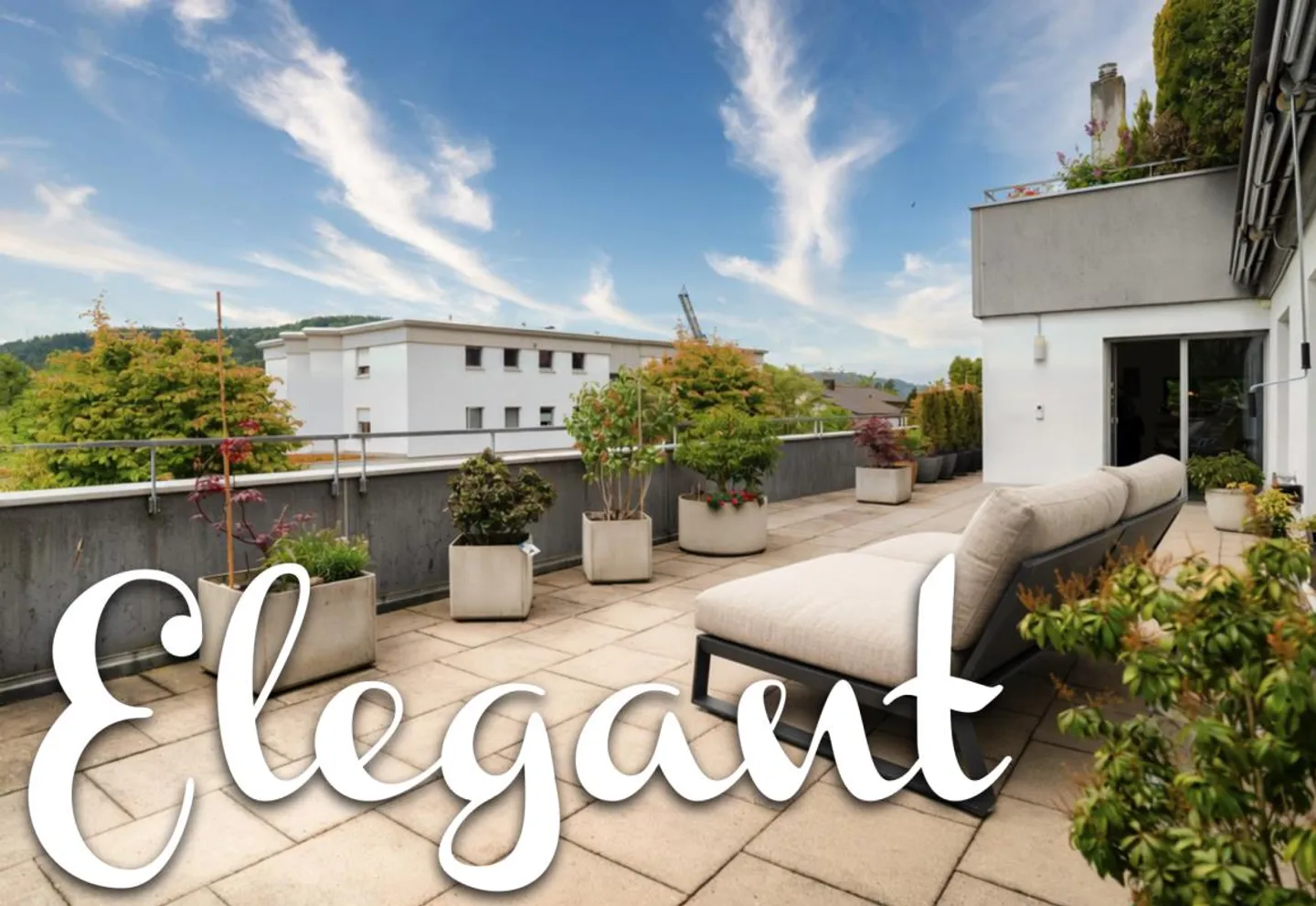 Appartamento elegante con terrazza di 5,5 stanze e terrazza di 67 m2 - Foto 1 di 18