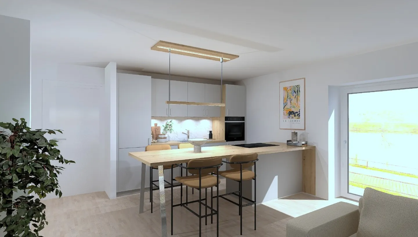 Wunderschönes Reihenhaus-Chalet-Villa mit 4,5 Zimmern in Vérossaz - Foto 4 von 4