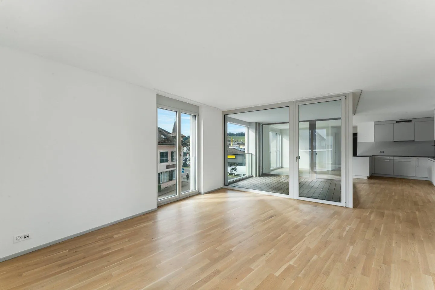 Modernes Apartment mit Loggia - Foto 3 von 11