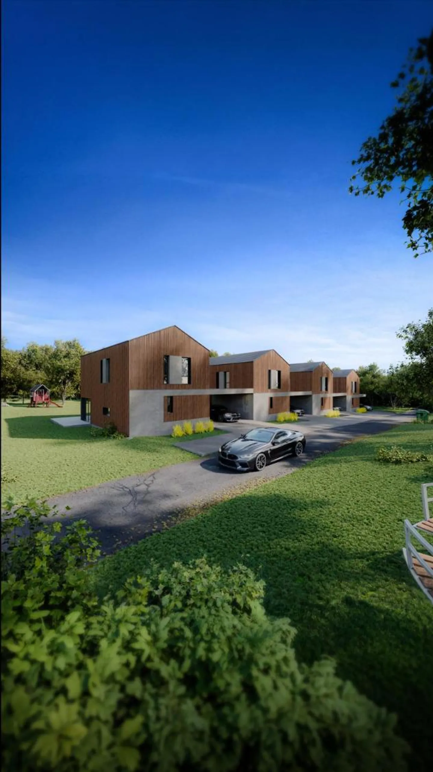 Zeitgenössische Villa mit 5,5 Zimmern und Garten - Vuisternens-devant-Romont - Foto 2 von 4