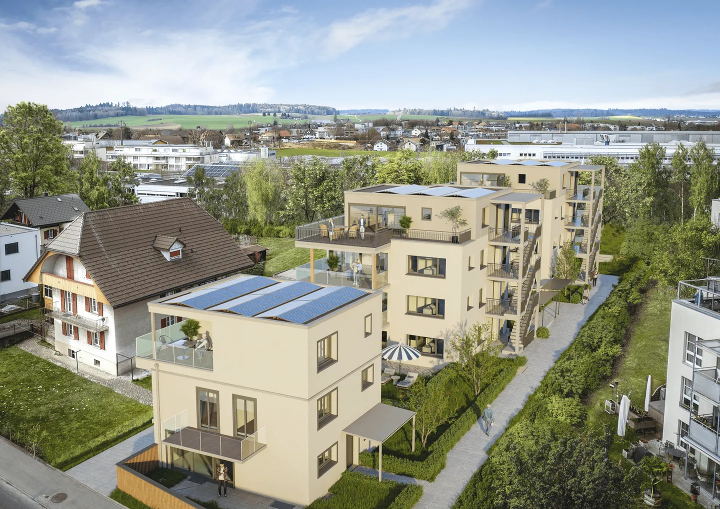 Appartamento di nuova costruzione di alta qualità nel Sonnenpark Urtenen-Schönbühl! - Foto 4 di 5