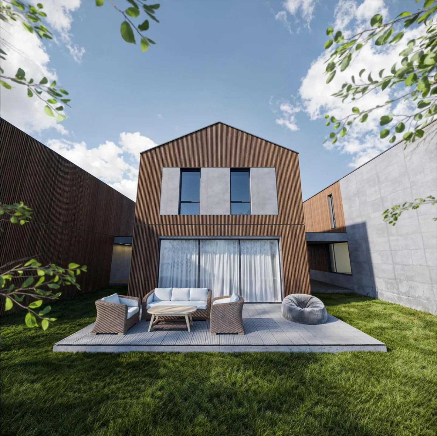 Contemporary villa 5.5 rooms with garden - Vuisternens-devant-Romont - Photo 3 of 4