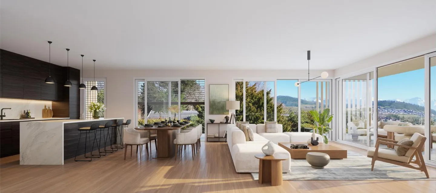 Magnifico appartamento di 5 stanze con vista a Lutry - Foto 6 di 10