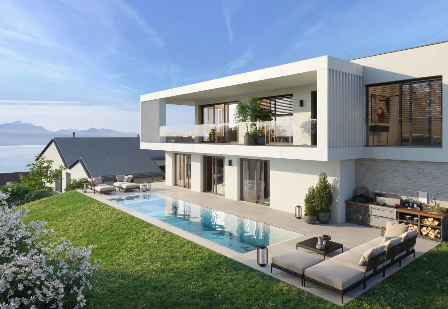 Magnifico appartamento di 5 stanze con vista a Lutry - Foto 9 di 10