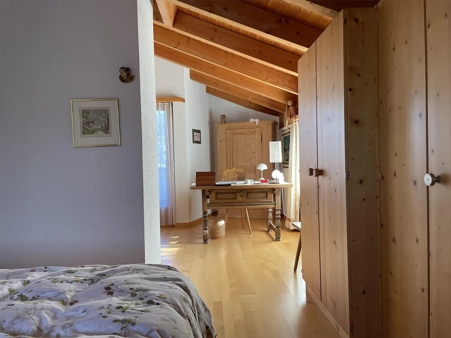 Section de maison de 4,5 pièces avec jardin dans un emplacement central à Trimmis - Photo 10 sur 17
