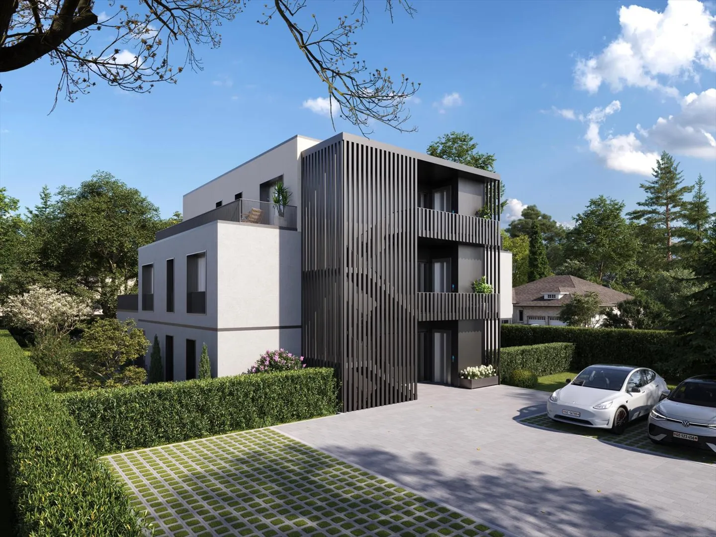 Wohnung mit 5 Zimmern - Lot 4.02 ? Foretaille 15, Pregny-Chambésy - Foto 1 von 6