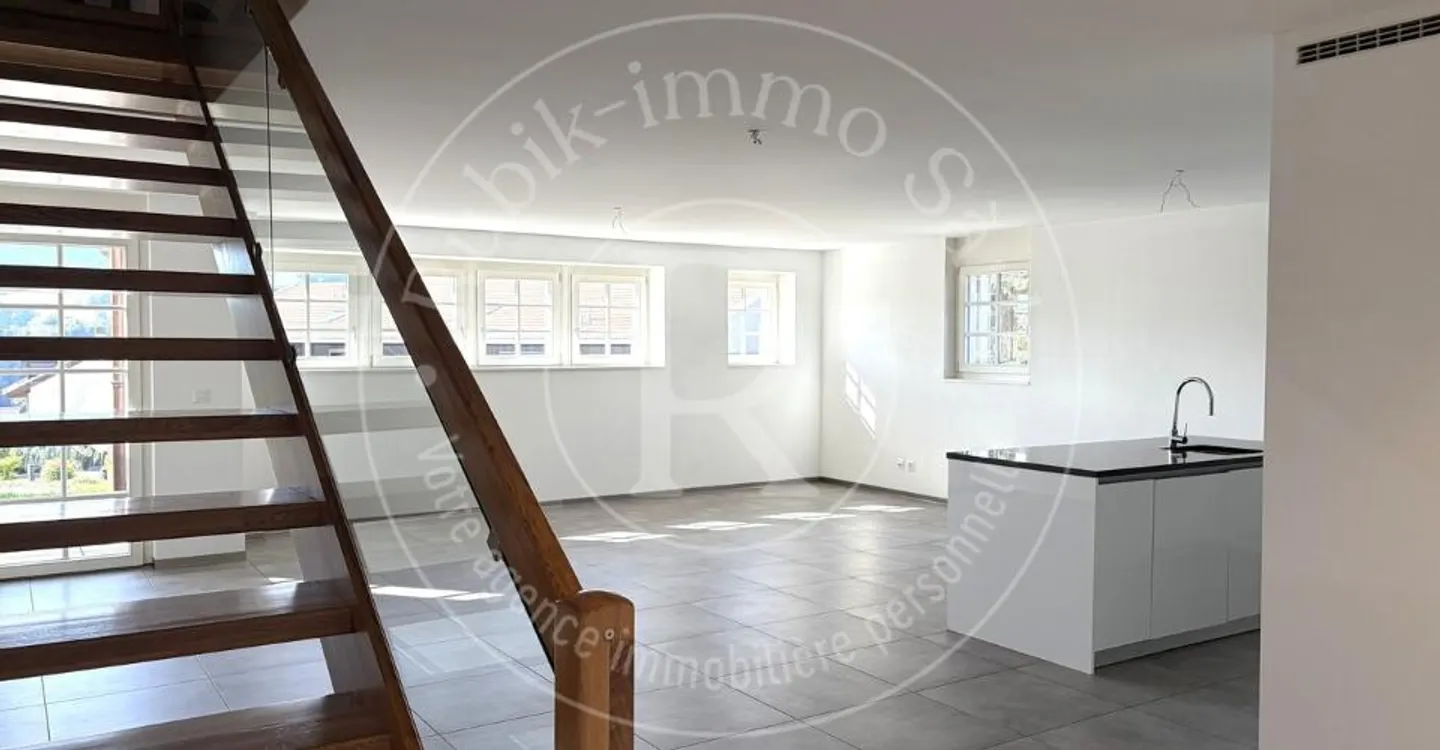 Heartthrob in Autigny – Duplex 5.5 rooms, 153 m² + terrace of 22 m² - Photo 6 of 12