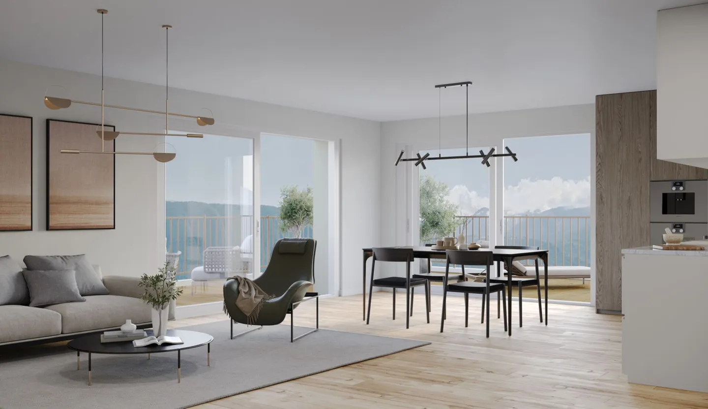 Appartement 4,5 pièces à Fully - Photo 4 sur 5