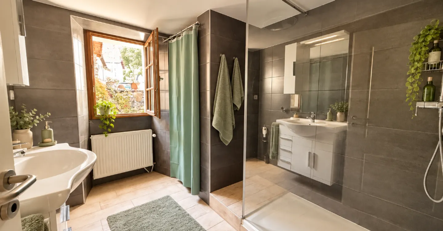 A louer à Muraz : appartement de 68 m2 avec chambre spacieuse et bureau séparé - Photo 5 of 7