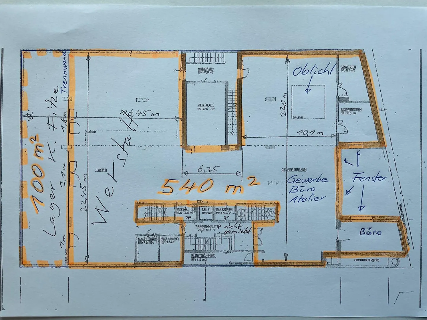 Werkstatt Büro Lager    540m2 - Foto 13 von 13