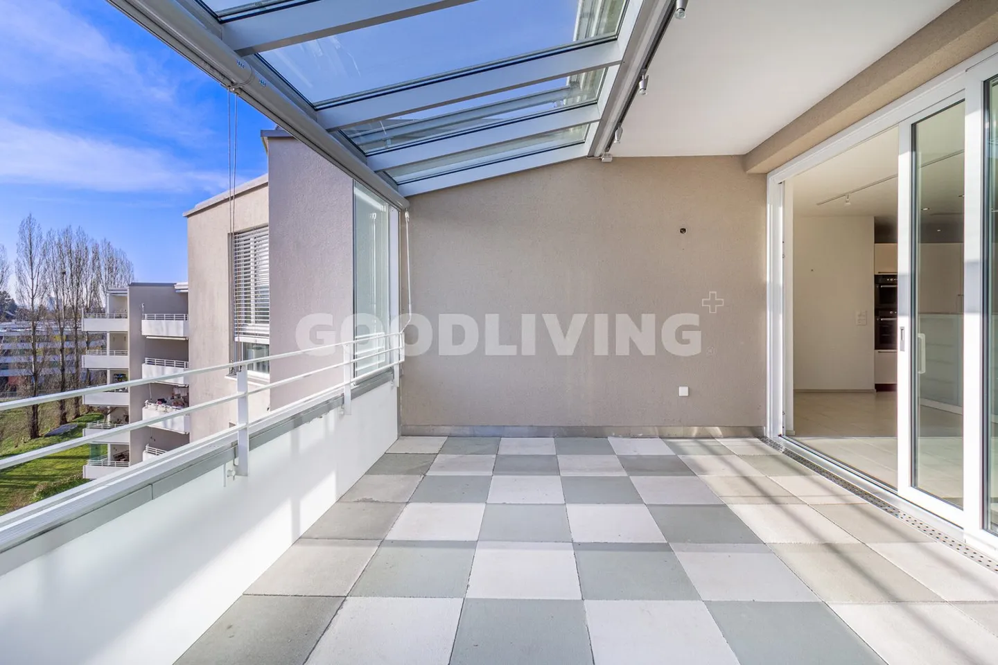 Attikawohnung mit grosser Terrasse und Abendstimmung - Photo 13 sur 13