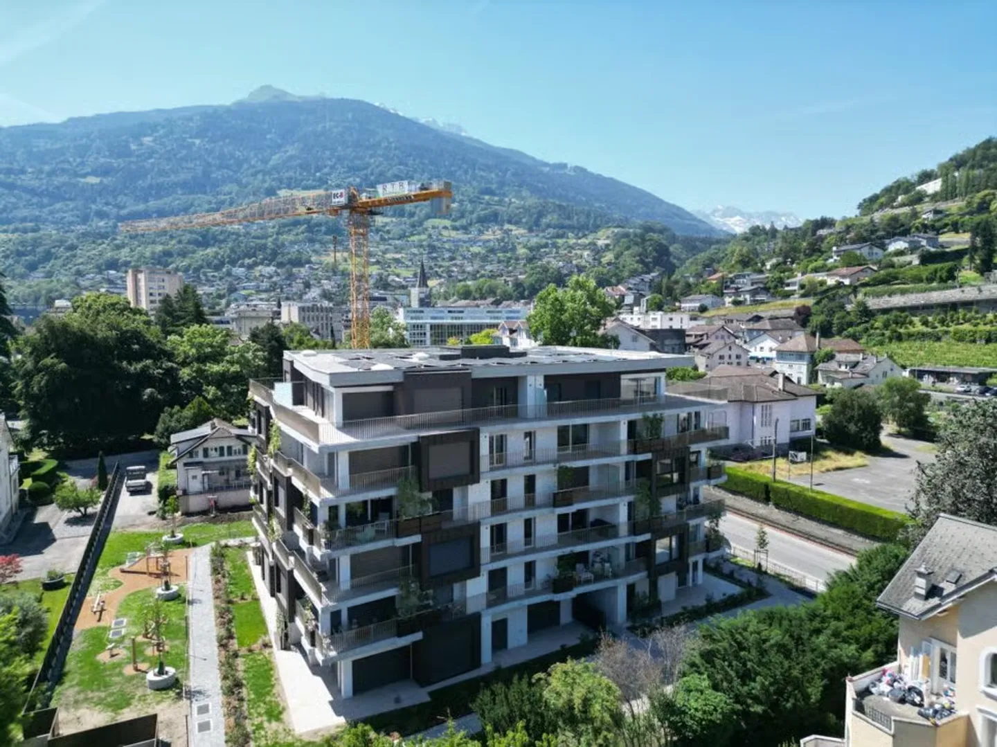 Vente place de parc garage souterrain PPE Les Jardins de Mabillon Monthey - Foto 3 di 9