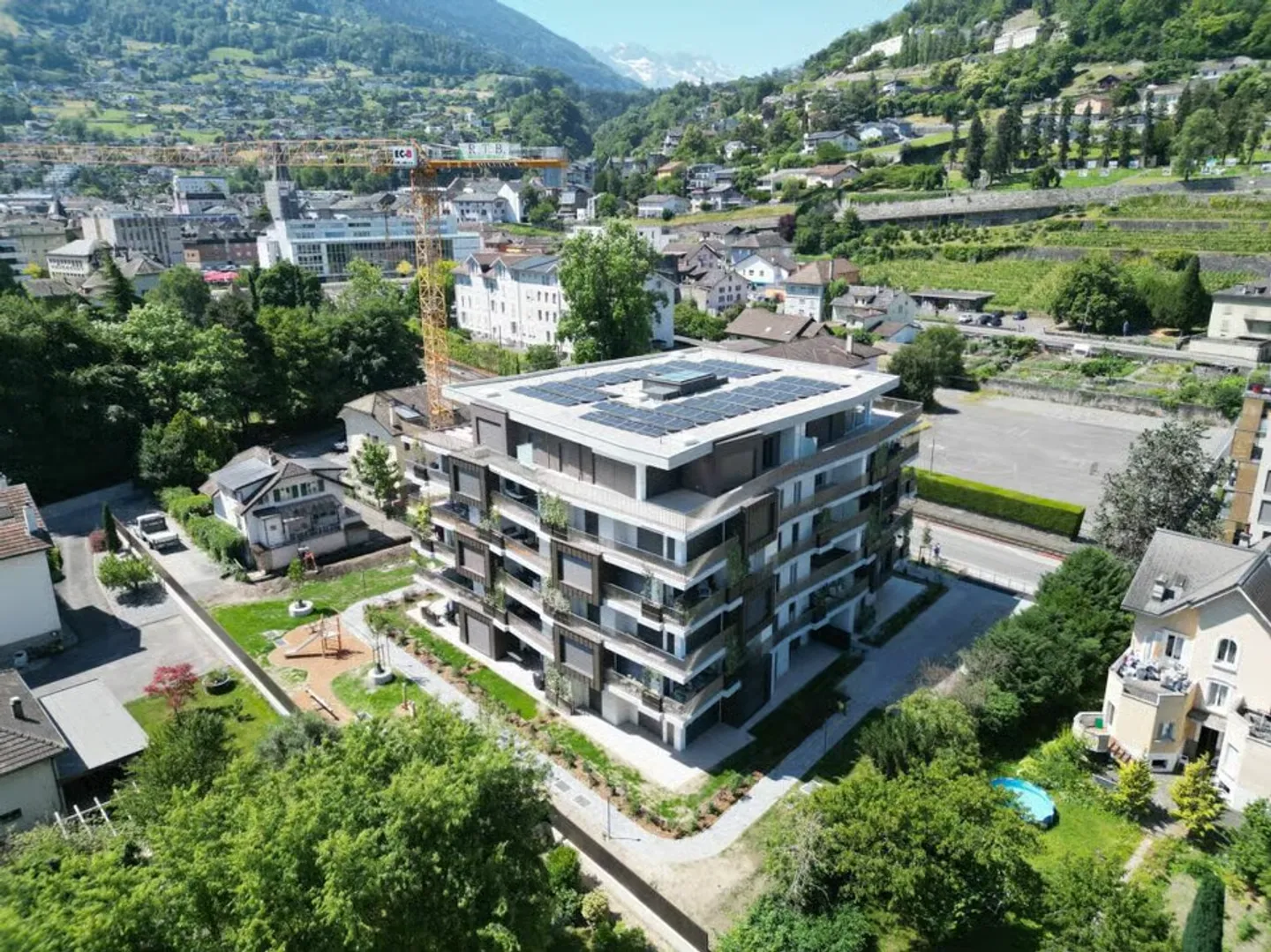 Vente place de parc garage souterrain PPE Les Jardins de Mabillon Monthey - Foto 5 di 9