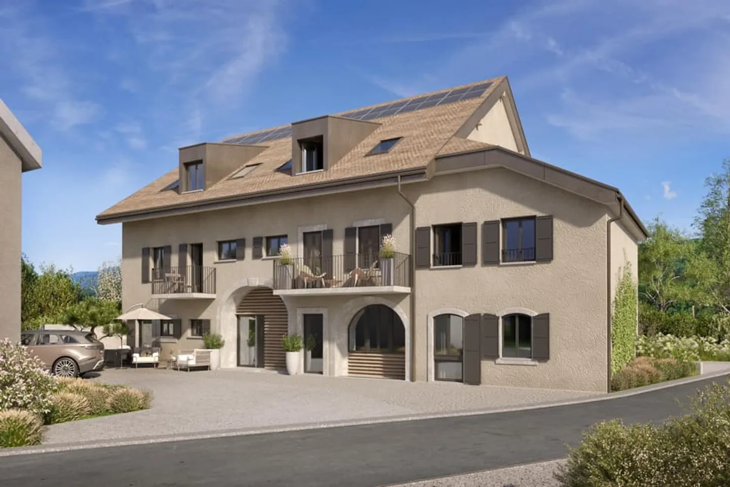 Promotion de 5 appartements, 1 commerce et 1 atelier à Bassins - Photo 3 sur 3