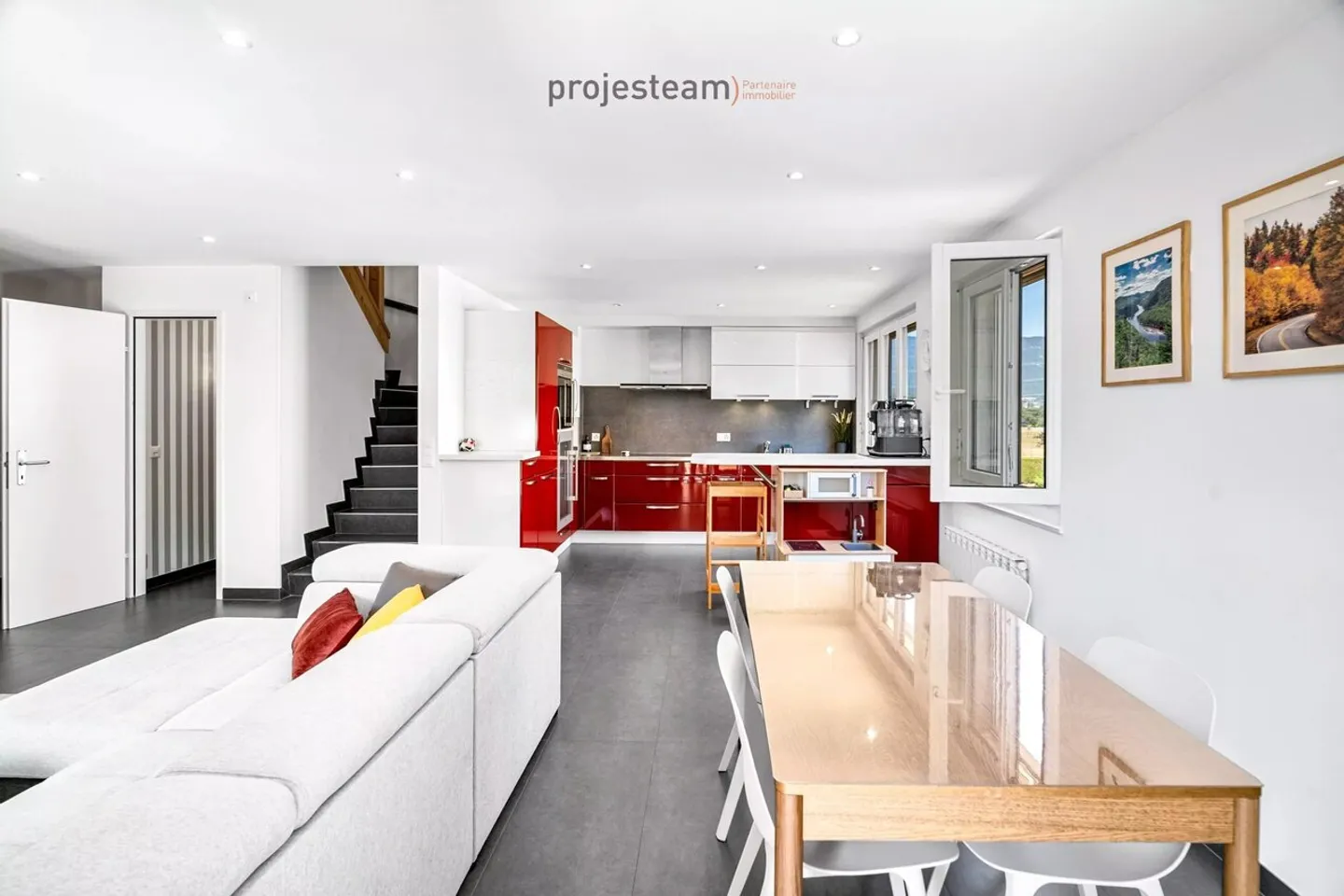 Magnifico duplex attico di 4,5 stanze con soppalco a Chavannes-de-Bogis - Foto 6 di 13