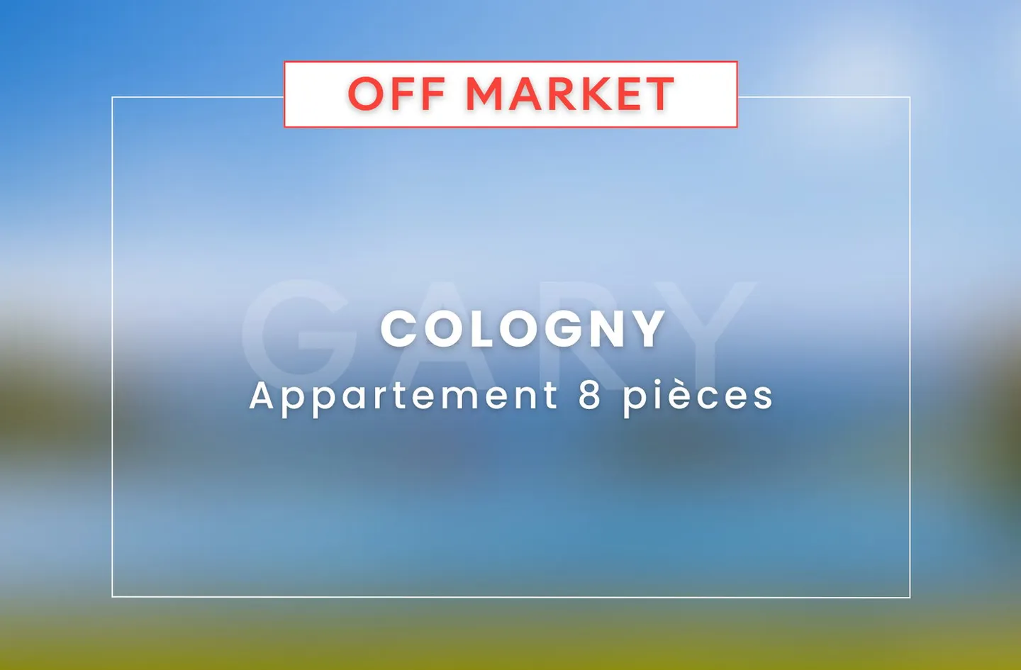 COLOGNY - EXTRAORDINARY APARTMENT - Photo 1 of 1