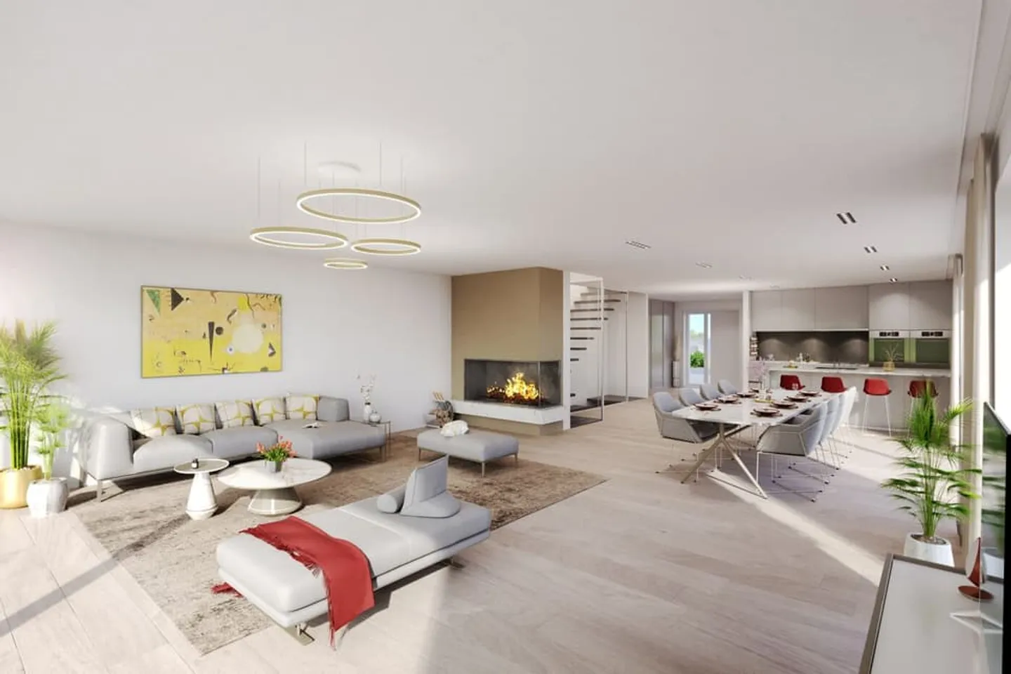 Schöne zeitgenössische Villa - Foto 4 von 6