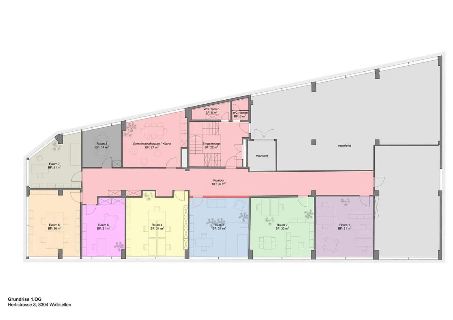 Flexible office space for rent in a well-maintained office community - Photo 5 of 5