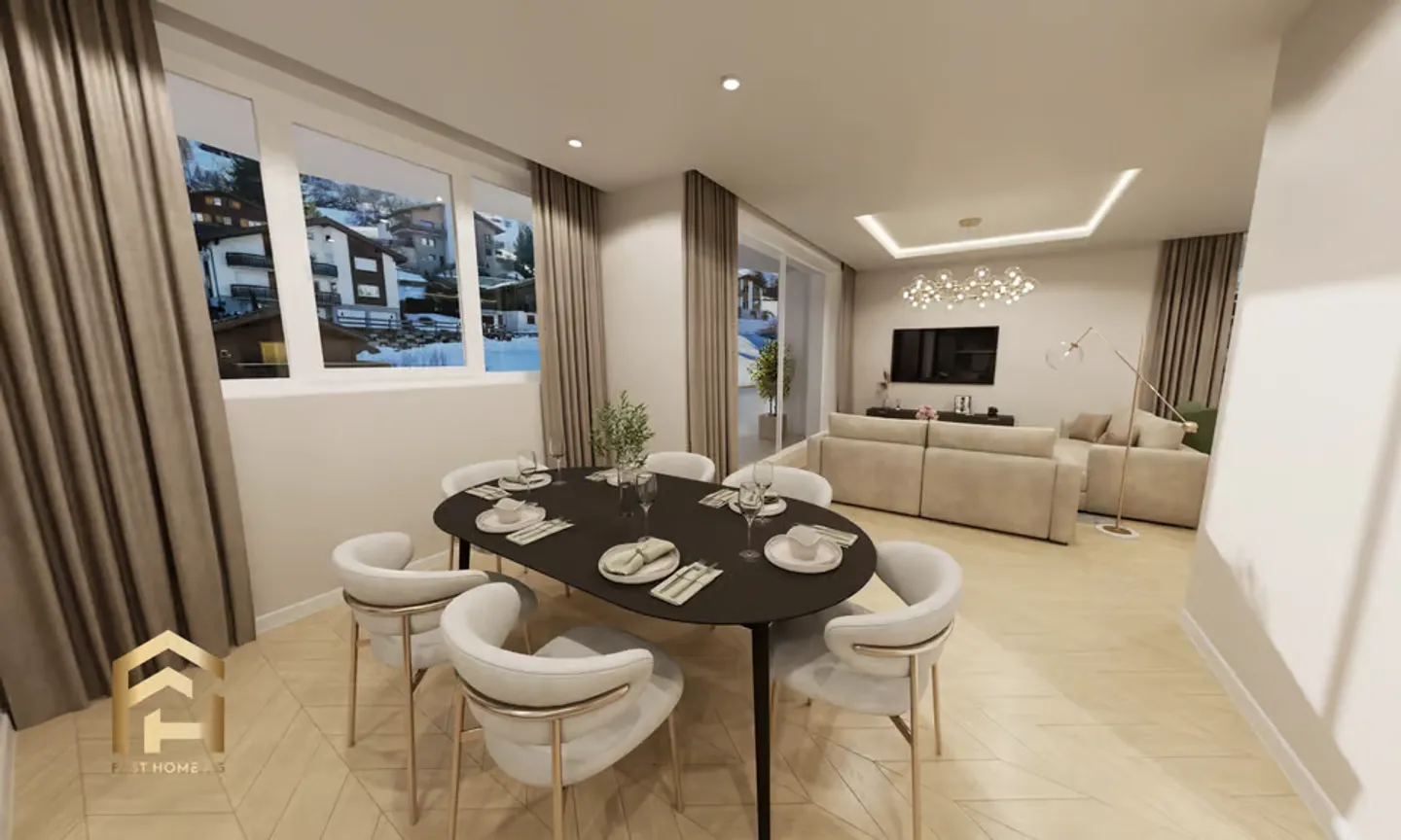 Projet de construction neuve exclusif : Appartement penthouse lumineux de 5,5 pièces - Photo 2 sur 13