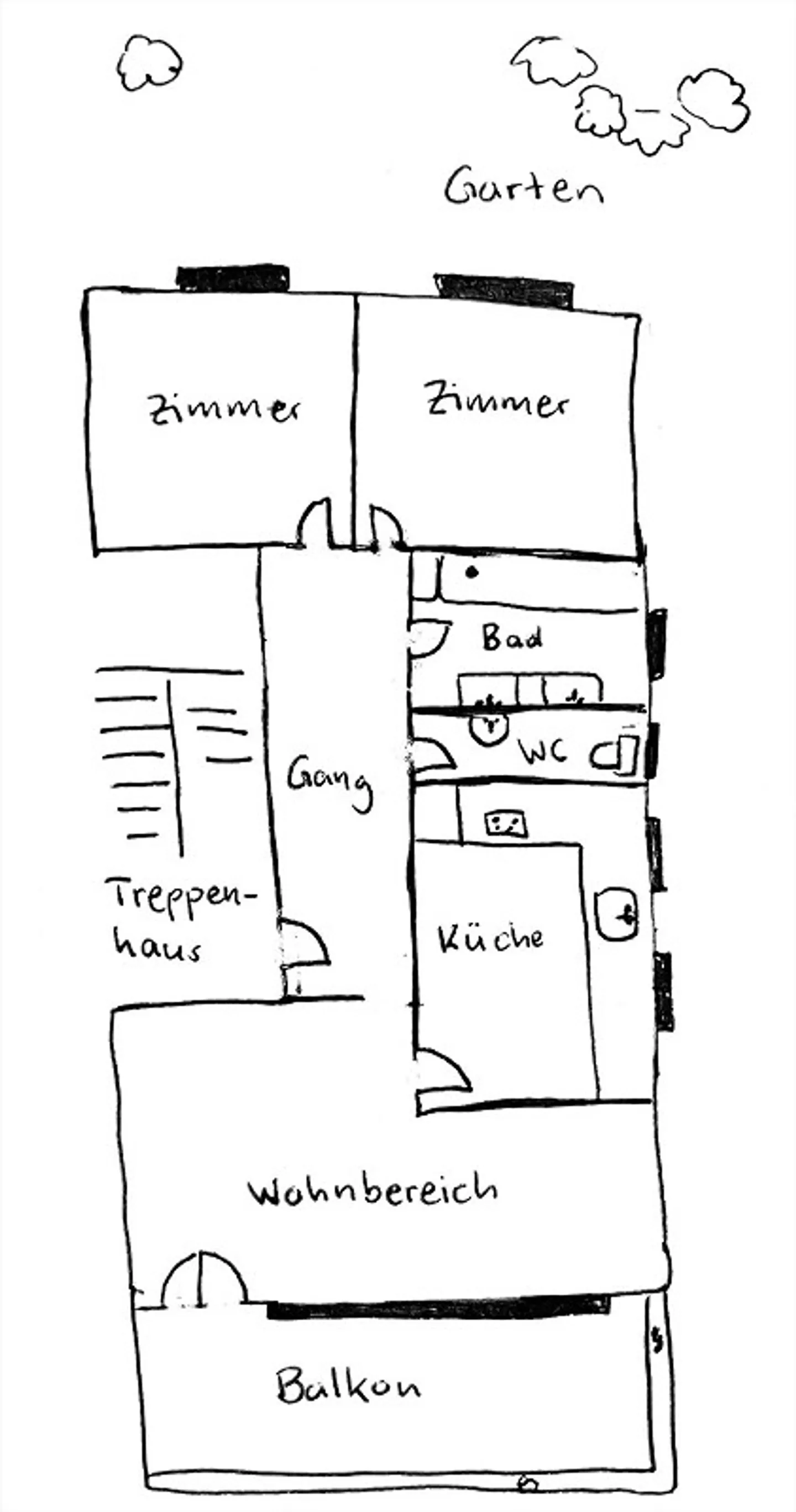 3.5-room apartment with balcony in Bremgarten near Bern - Photo 11 of 11