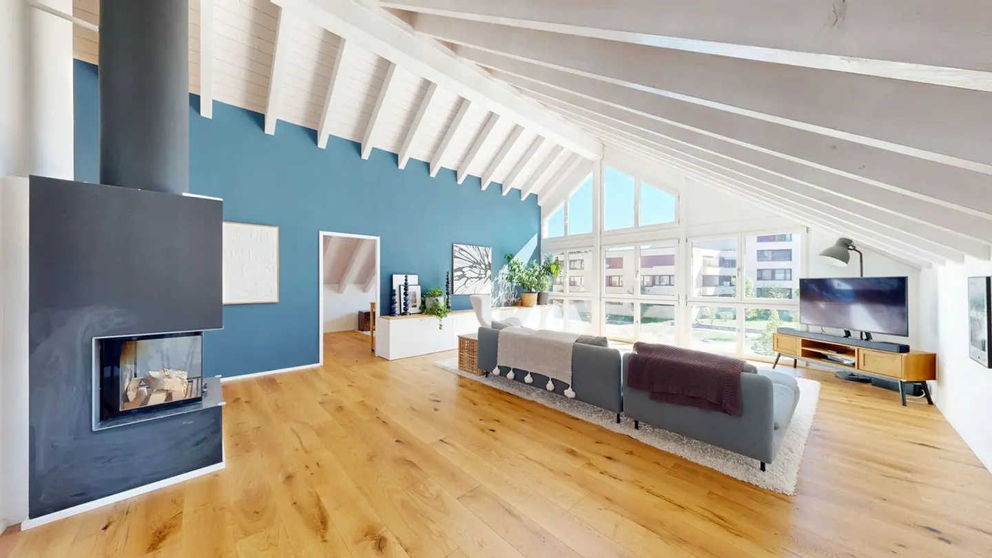 Moderne Attikawohnung mit Terrasse - Foto 4 von 17