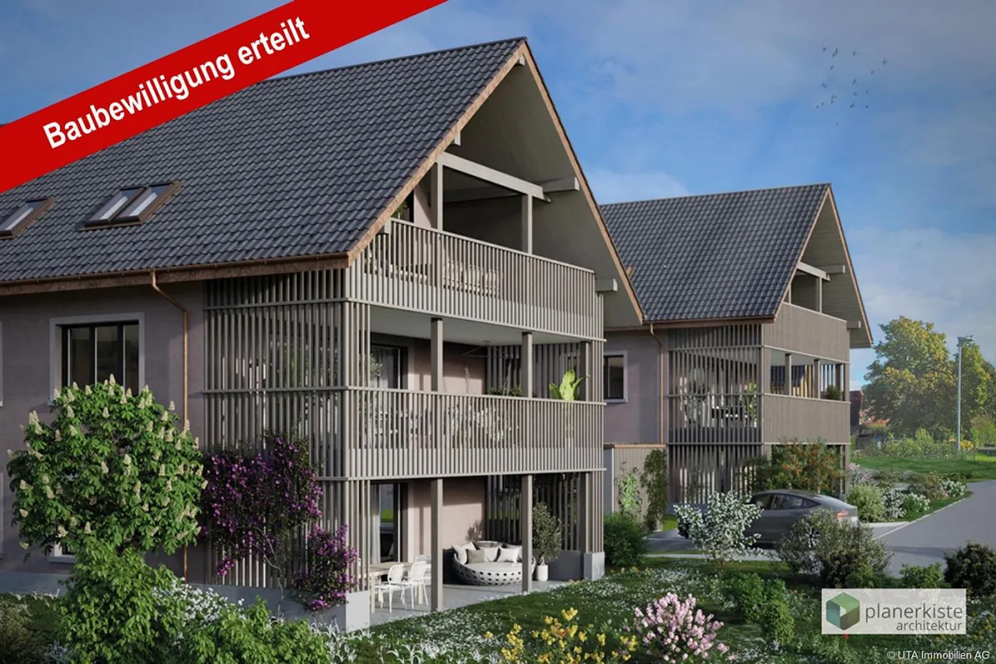 Appartements neufs attrayants dans la verdure - Photo 1 sur 6