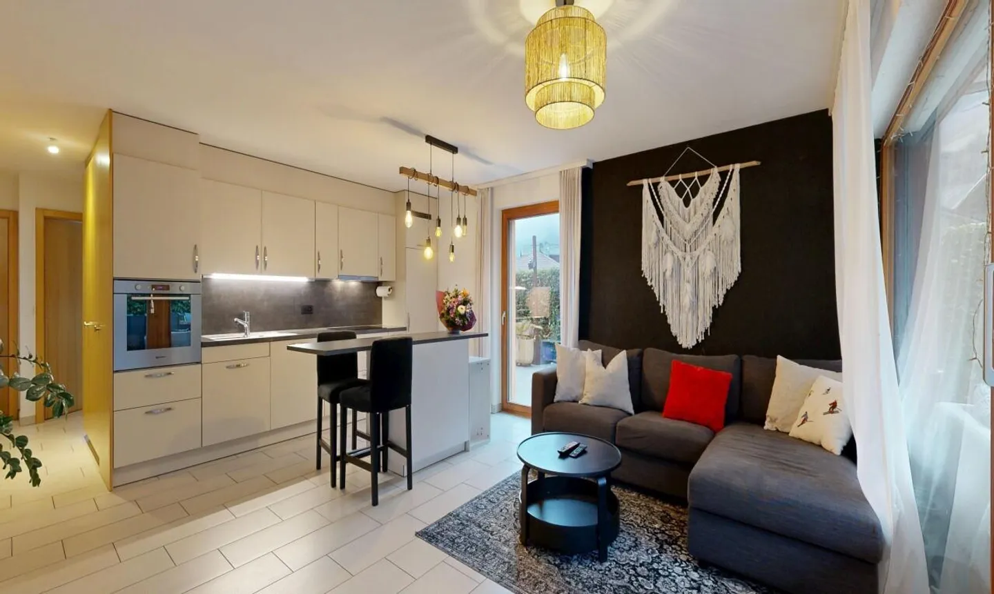 Charmante Wohnung mit Grosser Terrasse - Foto 3 von 11