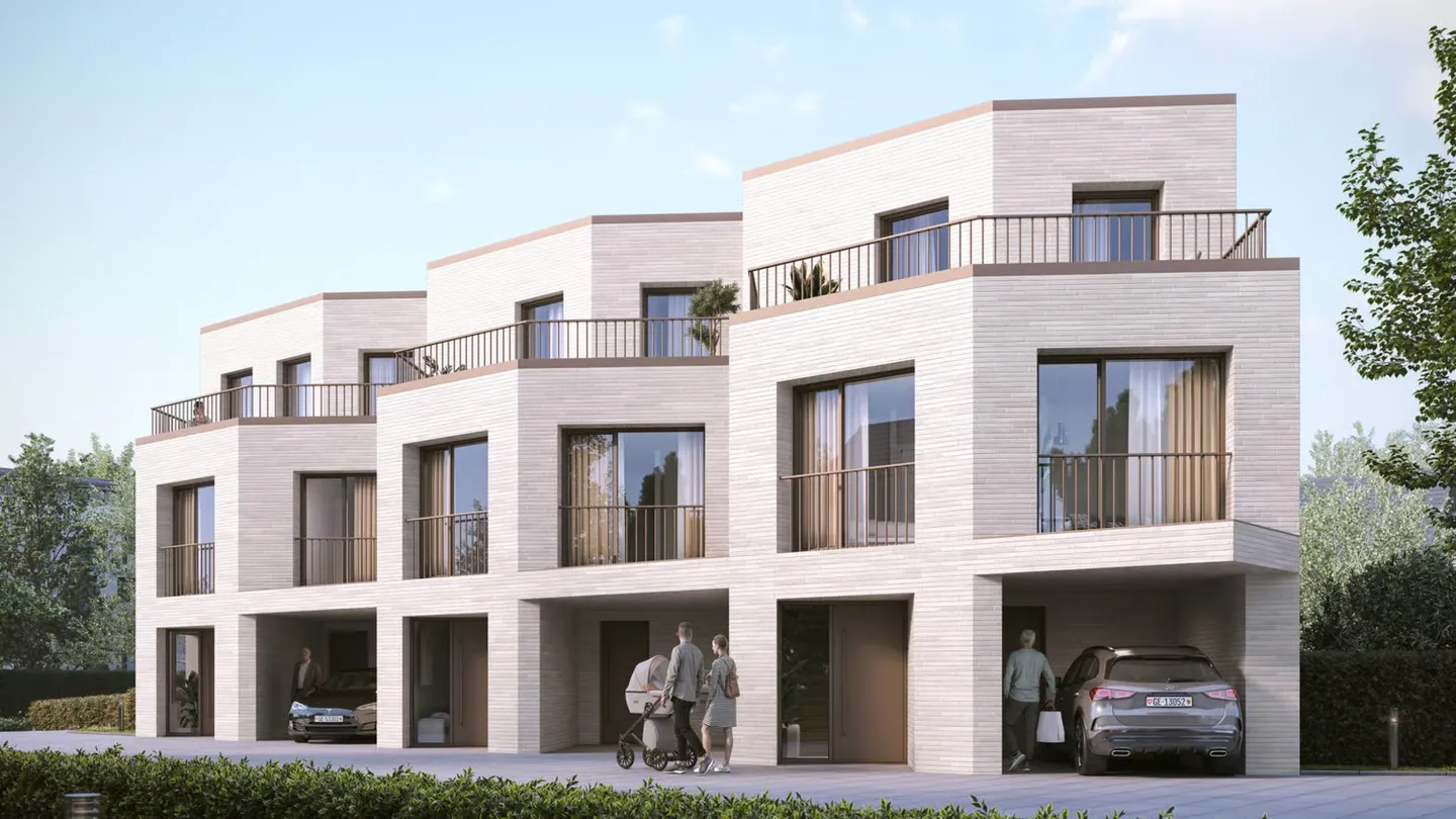 LITHEA 3 - Prächtige Reihenvilla mit 6 Zimmern im Zentrum von Nyon! - Foto 1 von 8