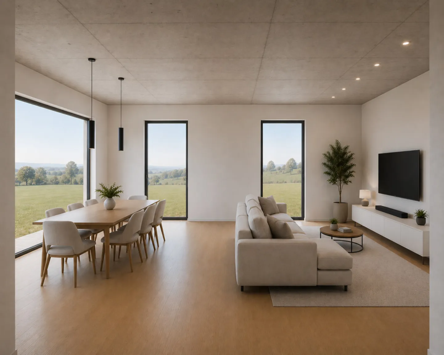 DOPPELHAUSHÄLFTEN IN VILLARLOD - Los 1 - CHF 945'000.- - Foto 7 von 15