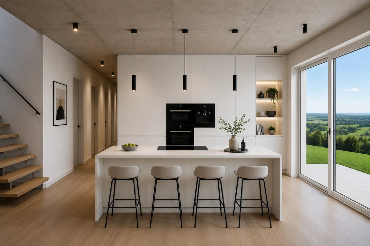 DOPPELHAUSHÄLFTEN IN VILLARLOD - Los 1 - CHF 945'000.- - Foto 3 von 15