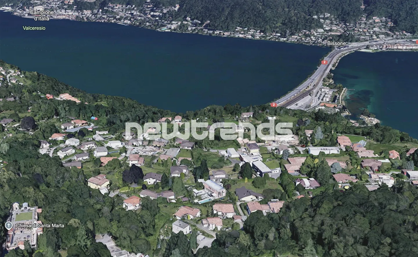 Vendita di terreno residenziale in posizione idilliaca di 2300 m² - Foto 4 di 4