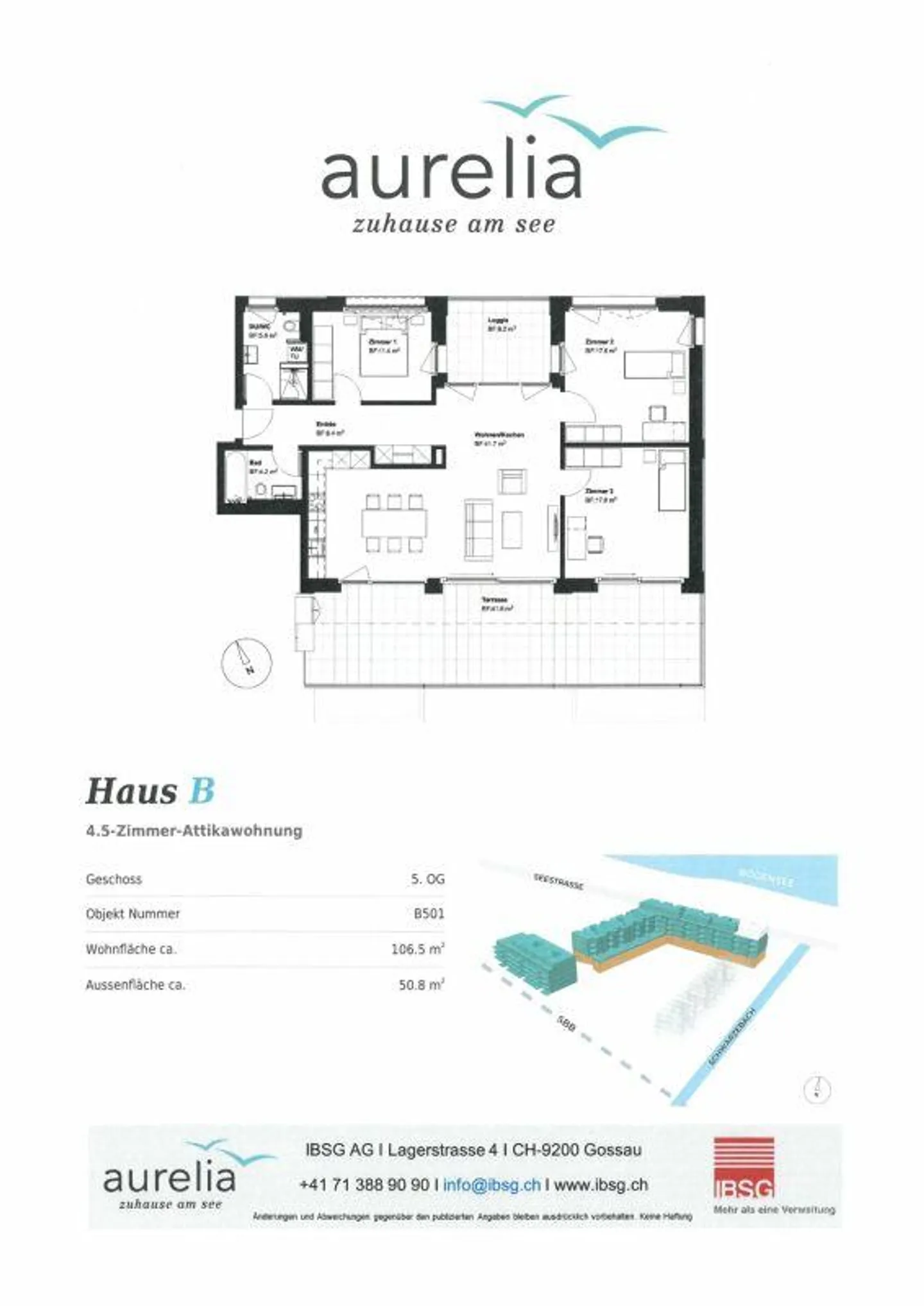 Appartement sous les combles lumineux au bord du lac - Photo 7 sur 7