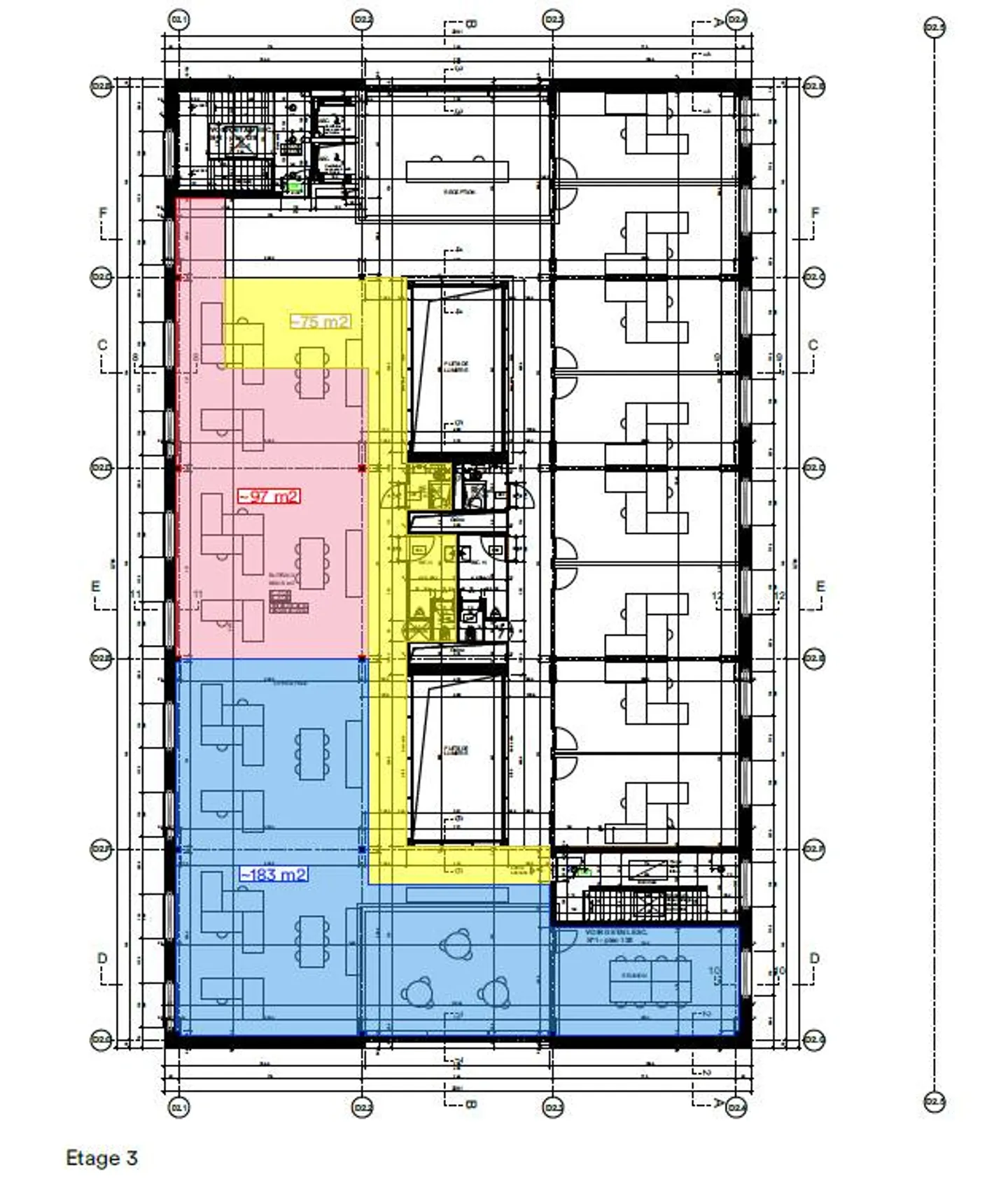 Bureaux au sein d'un immeuble administratif et commercial - Photo 4 sur 4